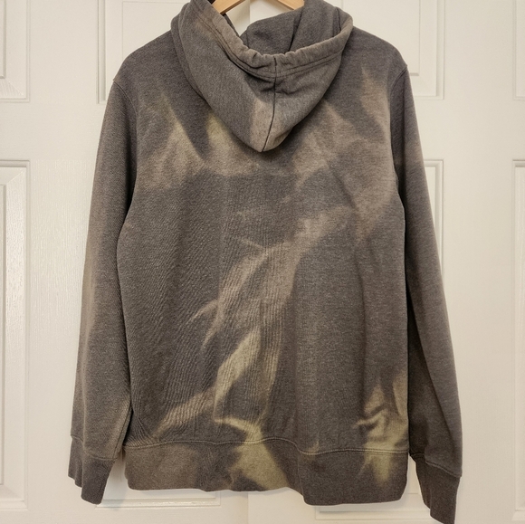 North Face Red Pullover Hoodie Size L - Picture 9 of 9